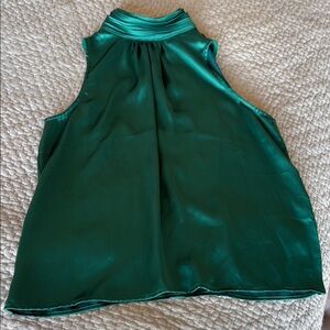 Emerald Green Sleeveless Women's Top Rachel Zoe